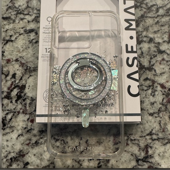 🌟BUNDLE DEAL🌟Case-Mate Touch of Pearl Case & Case-Mate Magnetic Ring Holder🌟 - Picture 8 of 16